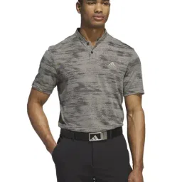Adidas Black Regular Fit Printed Sports Polo-image-89