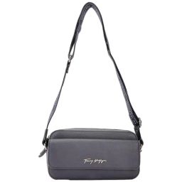 TOMMY HILFIGER Tommy Navy Textured Medium Cross Body Bag-50