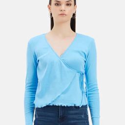 Kazo Blue Regular Fit Top-picture-38