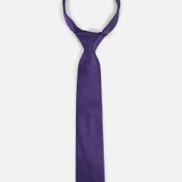 Van Heusen Purple Polyester Embroidered Tie-picture-38
