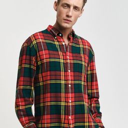 GANT Men Tartan Checks Opaque Checked Casual Shirt-image-32