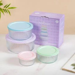 Nestasia Airtight Glass Food Storage Containers with Lid-36