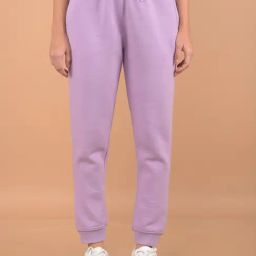 Crimsoune Club Lavender Regular Fit Mid Rise Joggers-picture-46