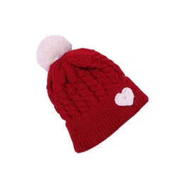 TIPY TIPY TAP Kids Self Design Woollen Beanie-image-57