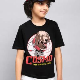 Kidsville Black Printed T-Shirt-picture-17