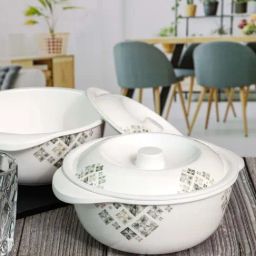 Servewell World Of Solitaire Melamine 19 cm Serving Casserole (1.25 L) - Set of 4-4