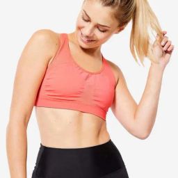 Kalenji by Decathlon Pink Plain Sports Bra-picture-20