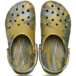 Crocs Men's Classic Aloe Green Back Strap Clogs-picture-23