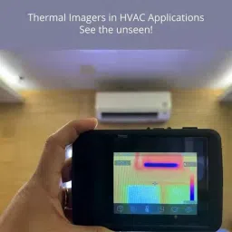 Metravi Thermal Imager -20°C to 550°C Touchscreen TFT LCD Display, PRO TI-10P image 5