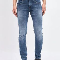 Duke Light Blue Slim Fit Jeans-image-89