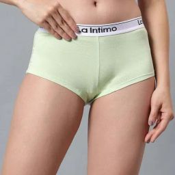 La Intimo Lime Green Comfort Fit Panties-image-36