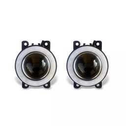 Auto Pearl LED Lens Fog Light with Halo Ring Angel Eye Front Compatible For Maruti Suzuki New Dzire, AngelEye_DRL_WiringS_NewDzire image 2