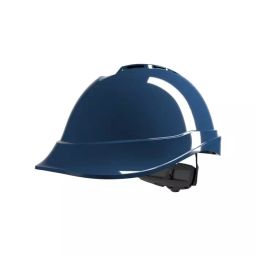 MSA Safety V-Gard 200 Blue Safety Helmet Adjustable Ventilated, GV652-0000000-000-image-53
