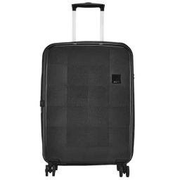 VIP Pixel Jet Black Textured Hard Cabin Trolley Bag - 37 cm-31