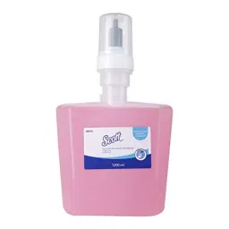 Scott 1.2 L Each Pink Gentle Hand Foam Soap Cassette 30915 Pack of 6-image-6