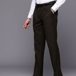 Louis Philippe Men Pleated Formal Trousers-image-68