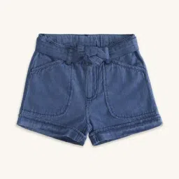 Pantaloons Junior Blue Cotton Regular Fit Shorts-picture-42