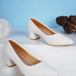Iconics Women's White Casual Pumps-image-21