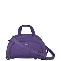 Aristocrat Dart Purple Small Duffle Trolley Bag-40