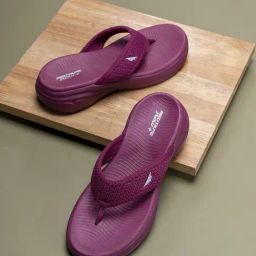 Red Tape Women's Wine Flip Flops-image-37