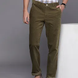 Louis Philippe Sport Men Slim Fit Smart Casual Trousers-picture-25