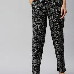 Kryptic Women Relaxed Fit Printed Lounge Pants-picture-26