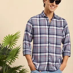 Mast & Harbour Checked Casual Shirt-picture-23
