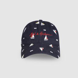 Mast & Harbour Unisex Navy Blue & White Embroidered Baseball Cap-27