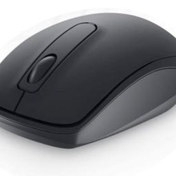 Dell WM118 Wireless Mouse, 1000DPI, 2.4 Ghz with USB Nano Receiver, Optical Tracking, 12-Months Battery Life, Plug and Play, Ambidextrous - Black image 1