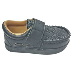 yoyo Textured Velcro Closure Shoes - Black-image-24