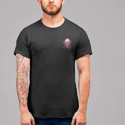 MASTI TEES Printed Round Neck Pure Cotton T-Shirt-picture-48