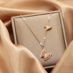spyronix real treasure Rose Gold-Plated Necklace-image-0