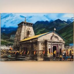 SOMIL Multicoloured Printed Acrylic Traditional Rectangle Shaped Wall Lamp-image-22