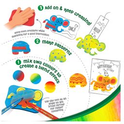 Imagimake Stamp Art Jungle Kit - Color May Vary image 5
