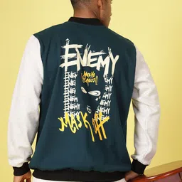 Rigo Men Colourblocked Bomber Jacket-27