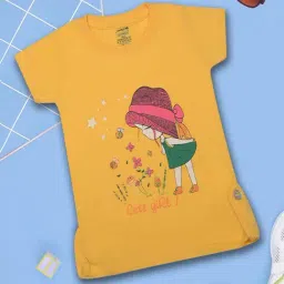 Dollar Girls Yellow Printed T-Shirt-picture-34