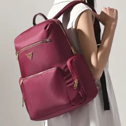 Lavie Maroon Backpack-37