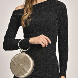 Lavie Rose Gold Clutch-picture-5