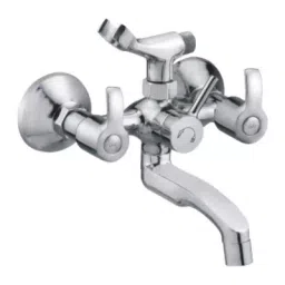 Plato Metalic Finish Avoka Wall Mixer With Crutch Size Of 12.7 mm (1/2 Inch), A 013-image-26