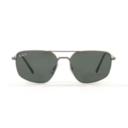 Ray-Ban 0RB3666 Light Green Polarized Highstreet Square Sunglasses - 55.9 mm-image-31