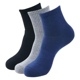 BALENZIA Multicolor Striped Socks - Pack of 3-1