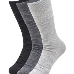 BALENZIA Multicolor Crew Length Socks - Pack of 3-image-28