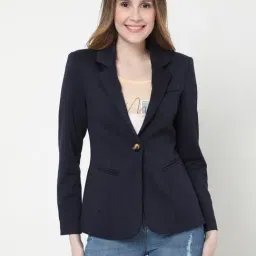 Vero Moda Navy Regular Fit Blazer-picture-18