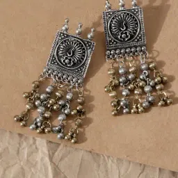 Fida Dual Tone For WomenGolden Dangler-image-10