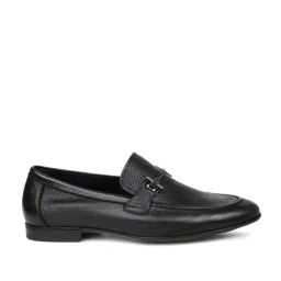 Atesber by Inc.5 Men's Black Formal Loafers-image-80