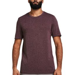 Under Armour Maroon Slim Fit Sports T-Shirt-image-6