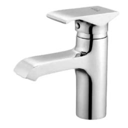 Plato Metalic Finish High Flow Wuchi Single Lever Basin Mixer Size Of 19.05 mm (3/4 Inch), W 101-9