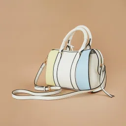 Ginger by Lifestyle Multicolor Color Block Handbag image 4