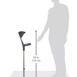 Vissco Invalid L-Shape Quadripod Walking Stick image 3