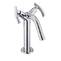 Plato Metalic Finish Specto Centre Hole Basin Mixer Size Of 12.7 mm (1/2 Inch), S 010-23